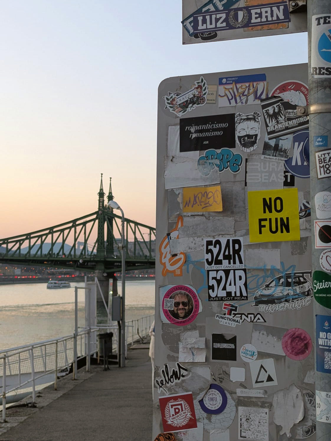 "No Fun®" Destructible Vinyl Sticker Pack