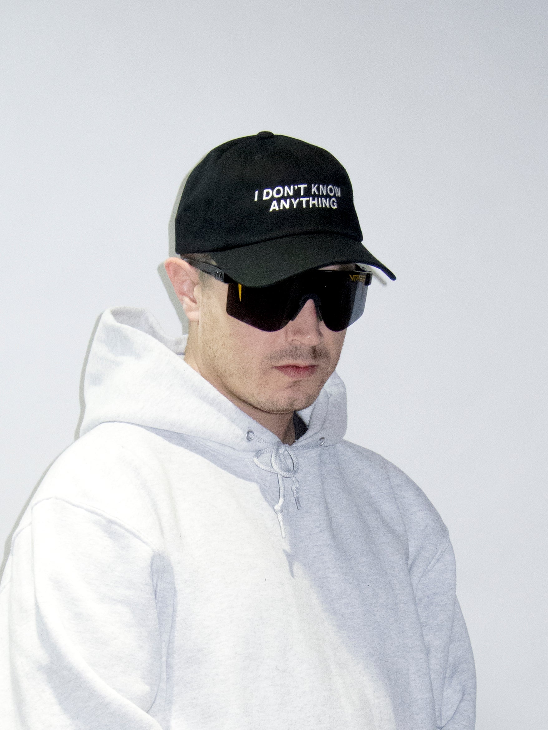 "I Don't Know Anything" Embroidered Hat