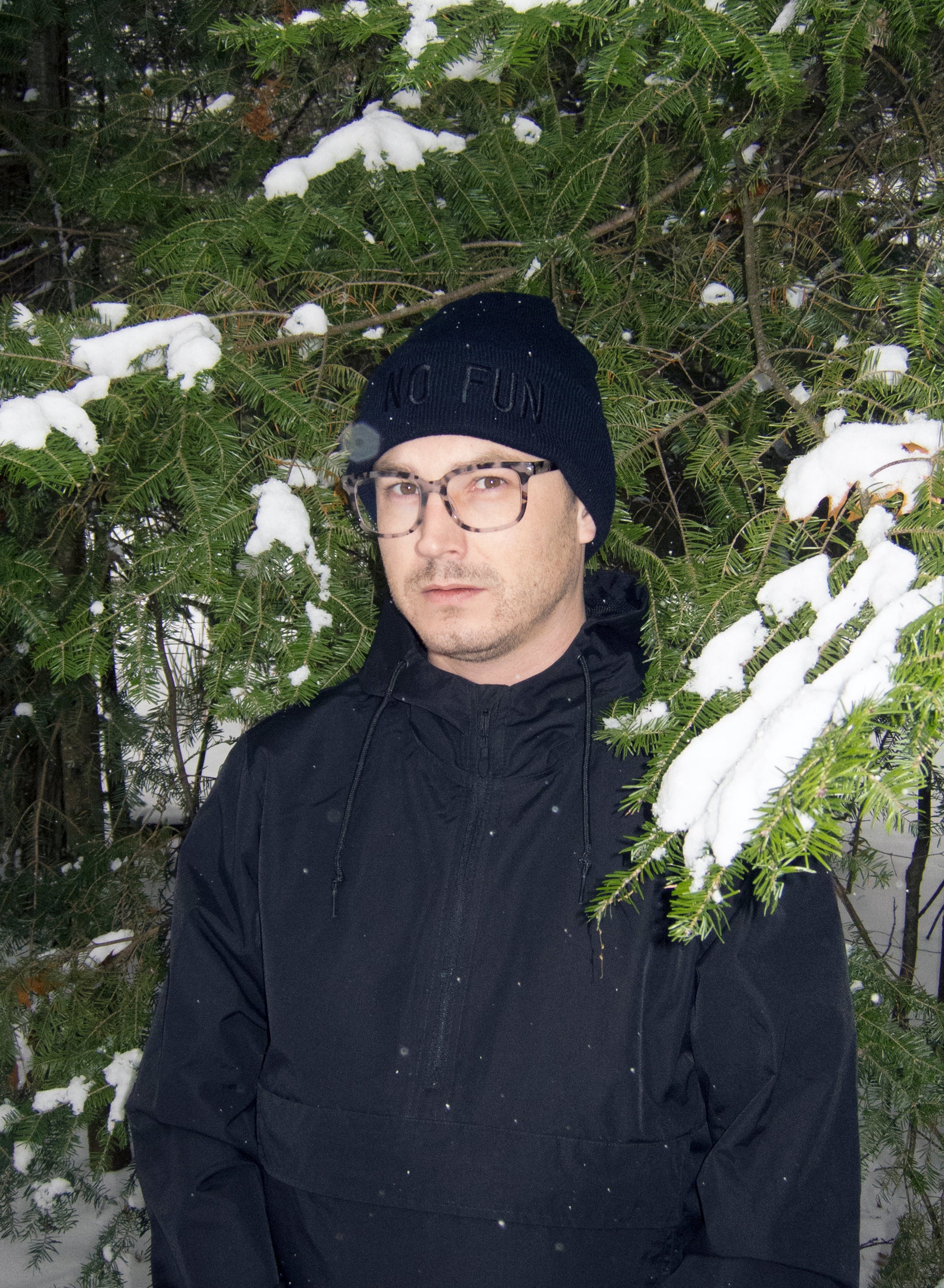 "No Fun®" Embroidered Beanie