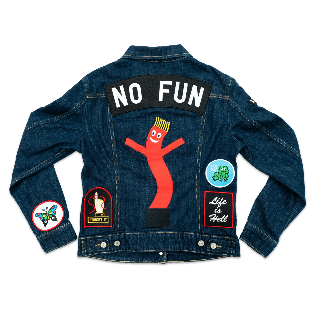 XL Size "No Fun®" Back Patch