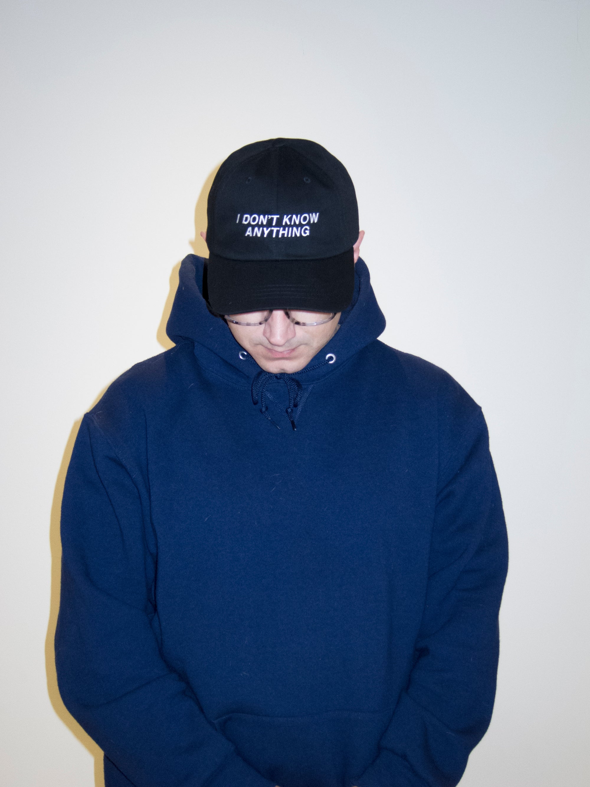 "I Don't Know Anything" Embroidered Hat