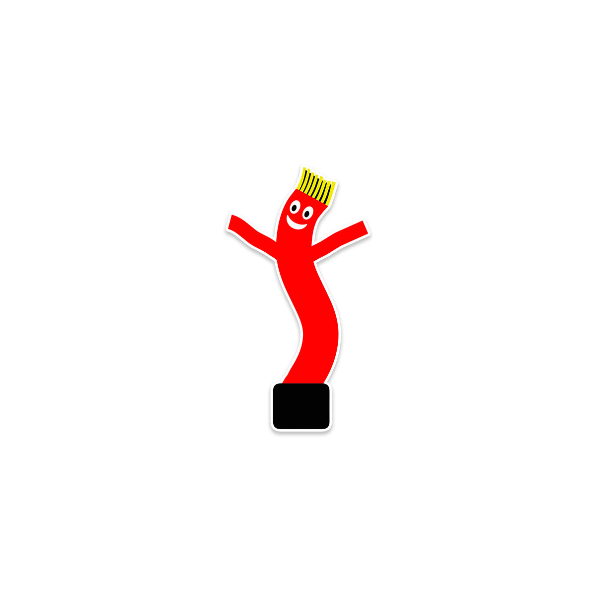 "Wacky Wavy" Mini Sticker