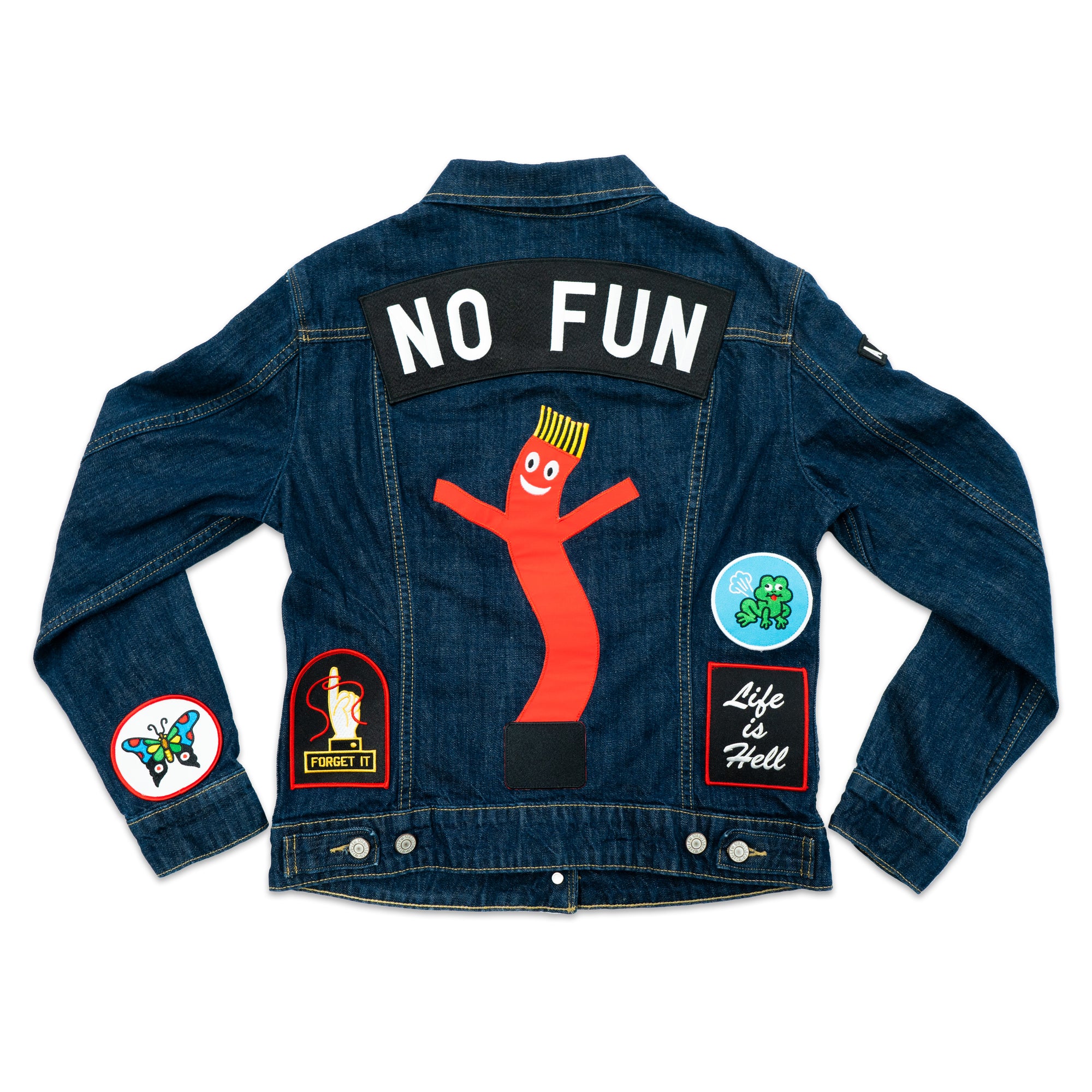 Patched Vintage Levi's® Denim Jacket - Studio Sample - Size XS
