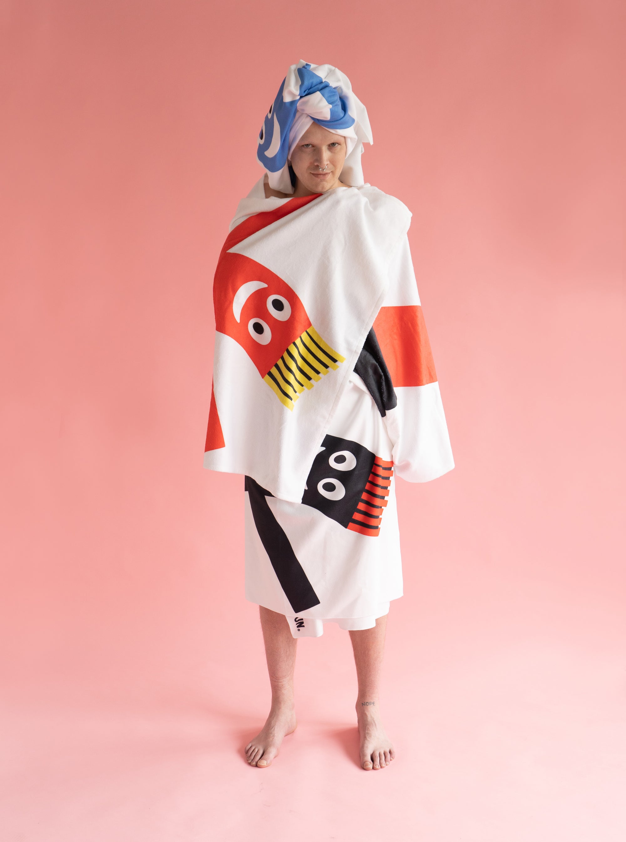 "Wacky Wavy" Beach Towel