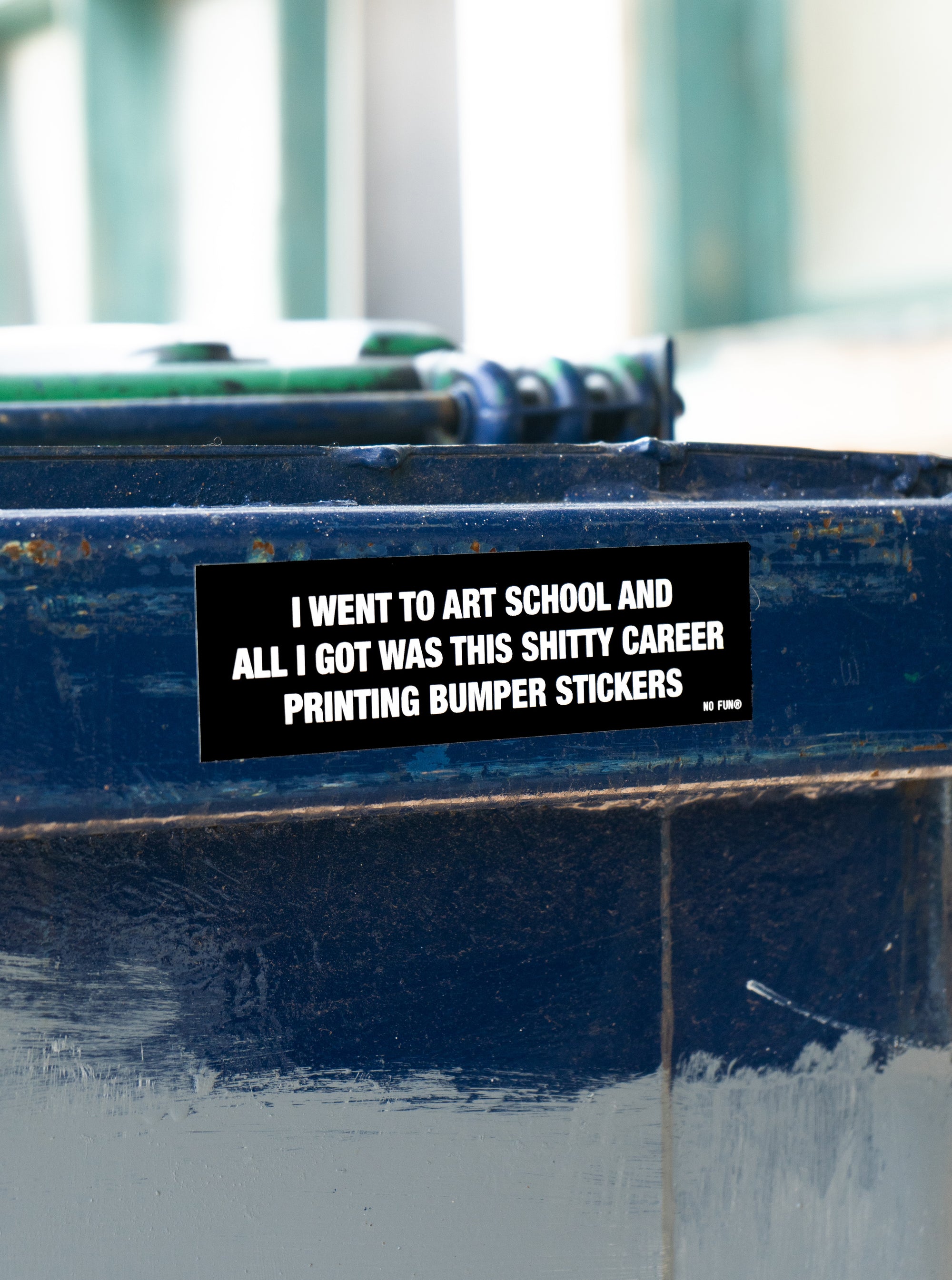"Art School" Bumper Sticker