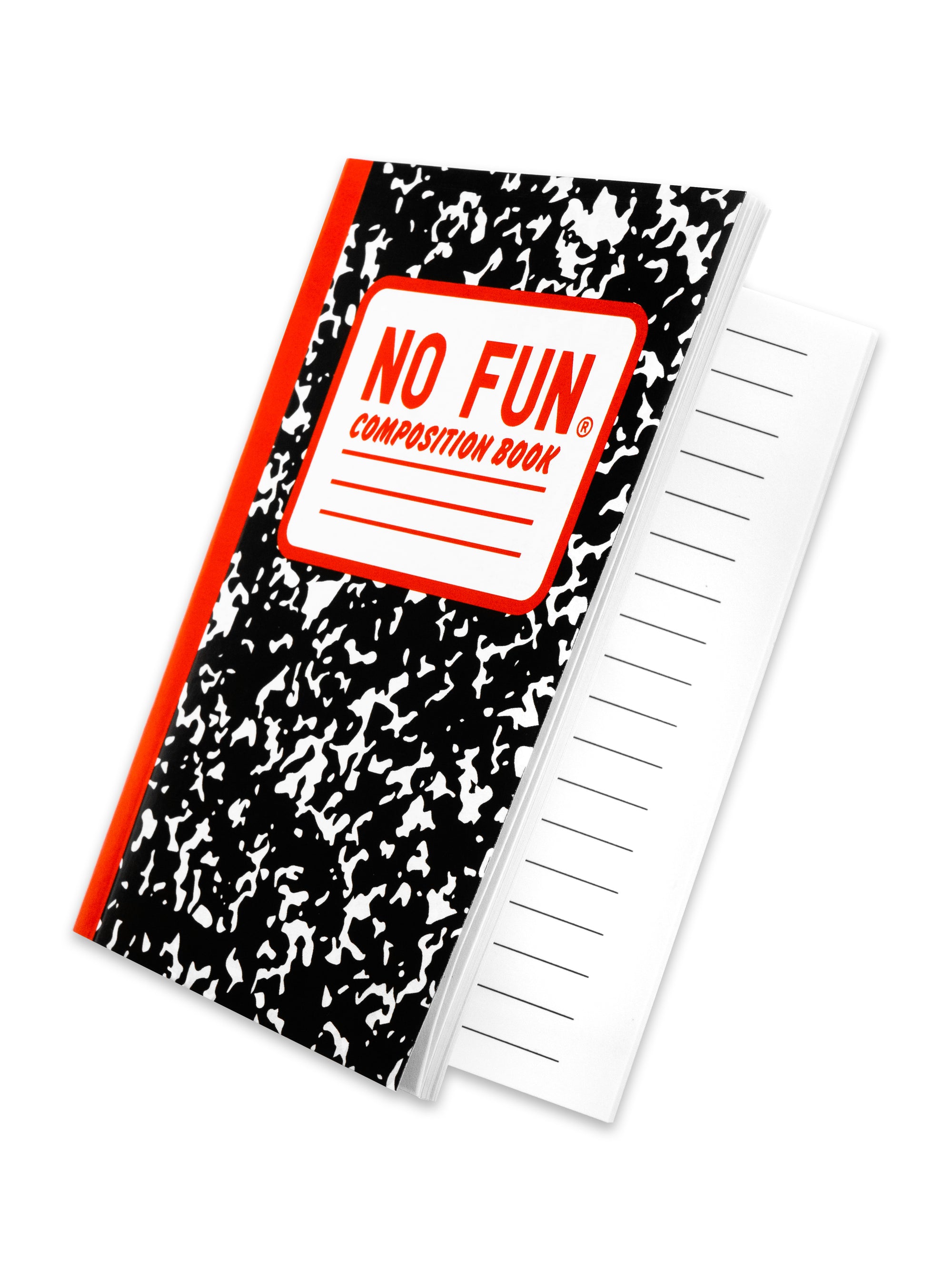 No Fun® "Composition Book"
