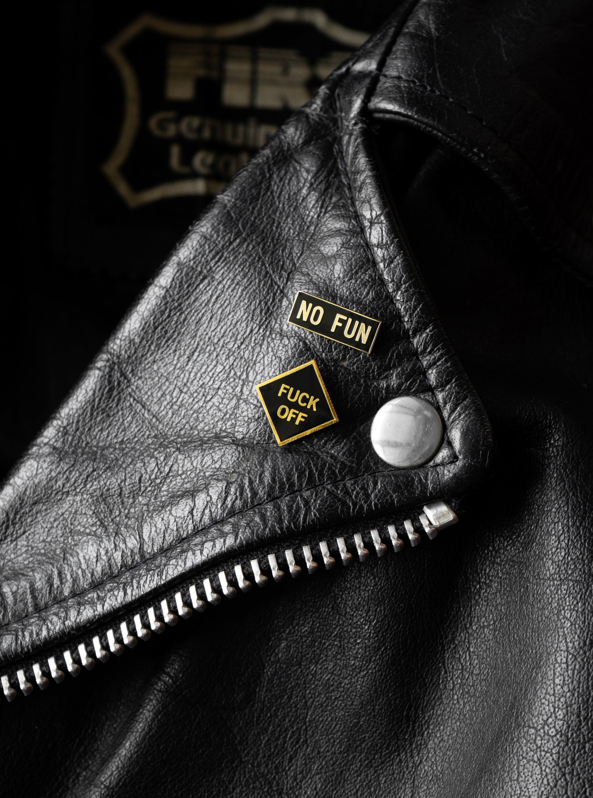 "Fuck Off" Lapel Pin