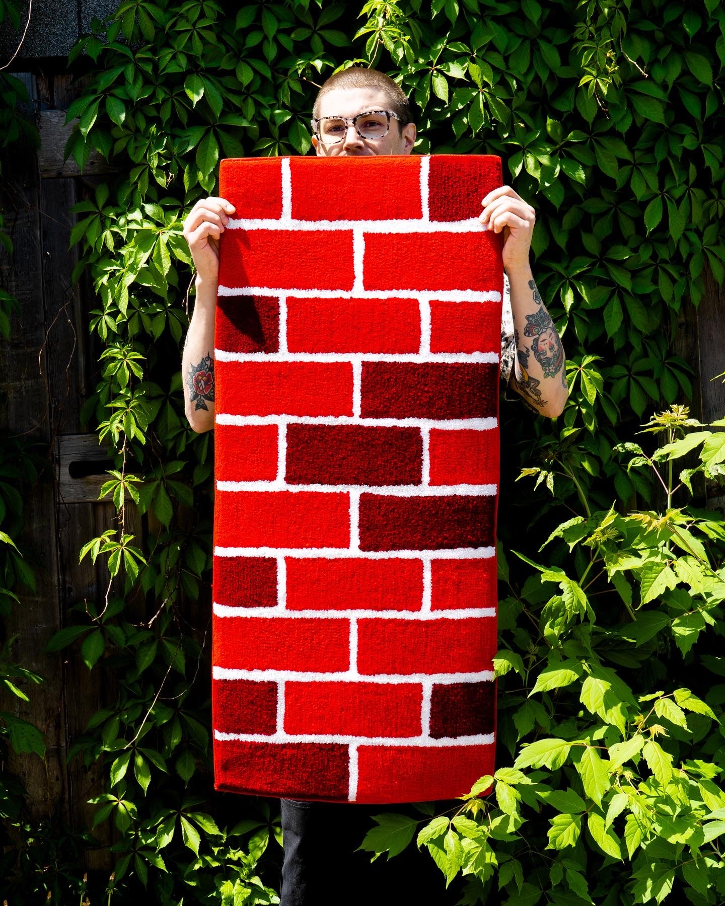 "Brick" Handmade Rug