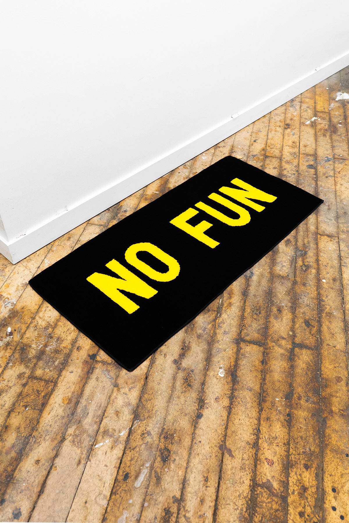 "No Fun®" Handmade Rug