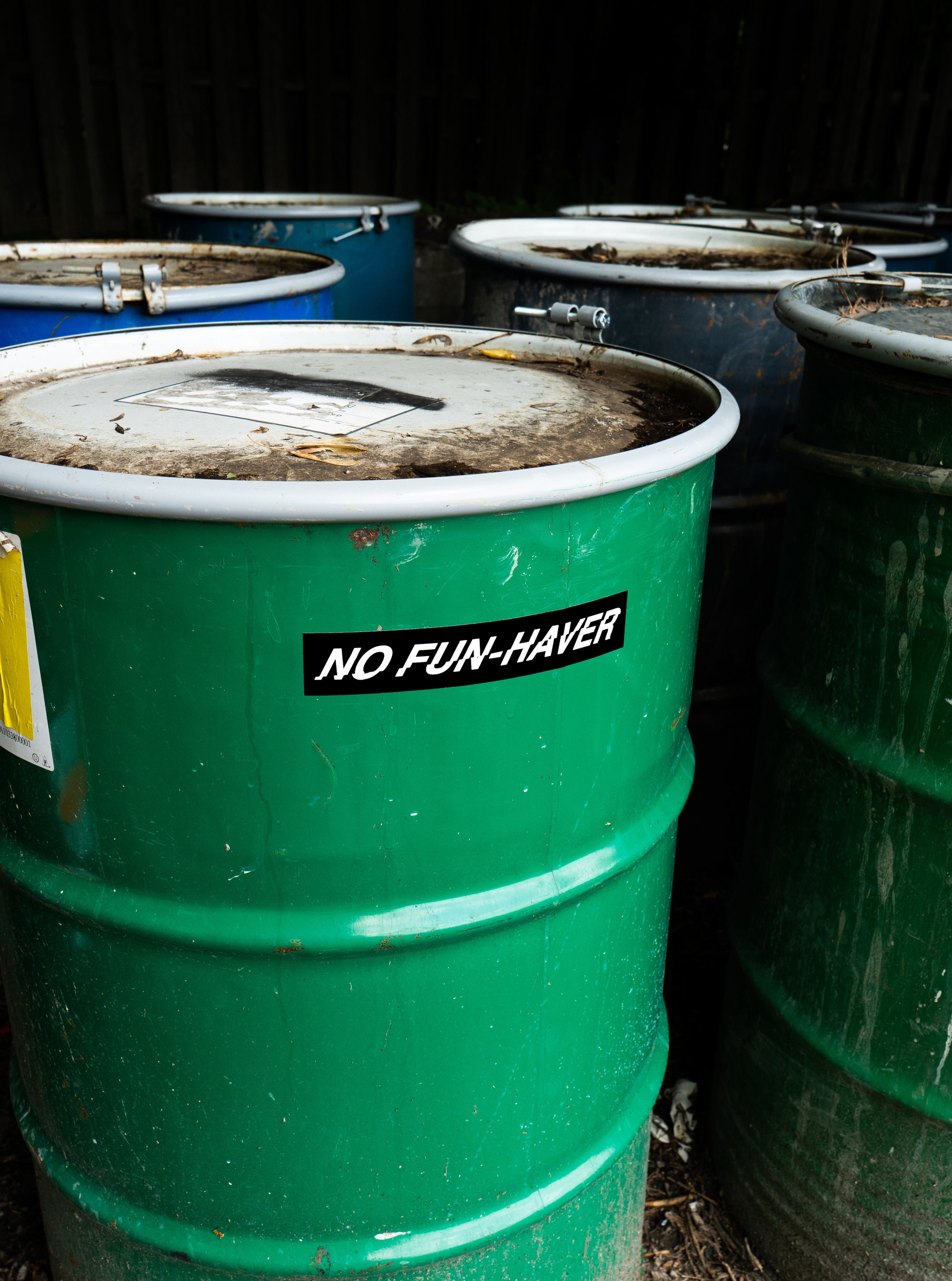 "No Fun-Haver" Bumper Sticker