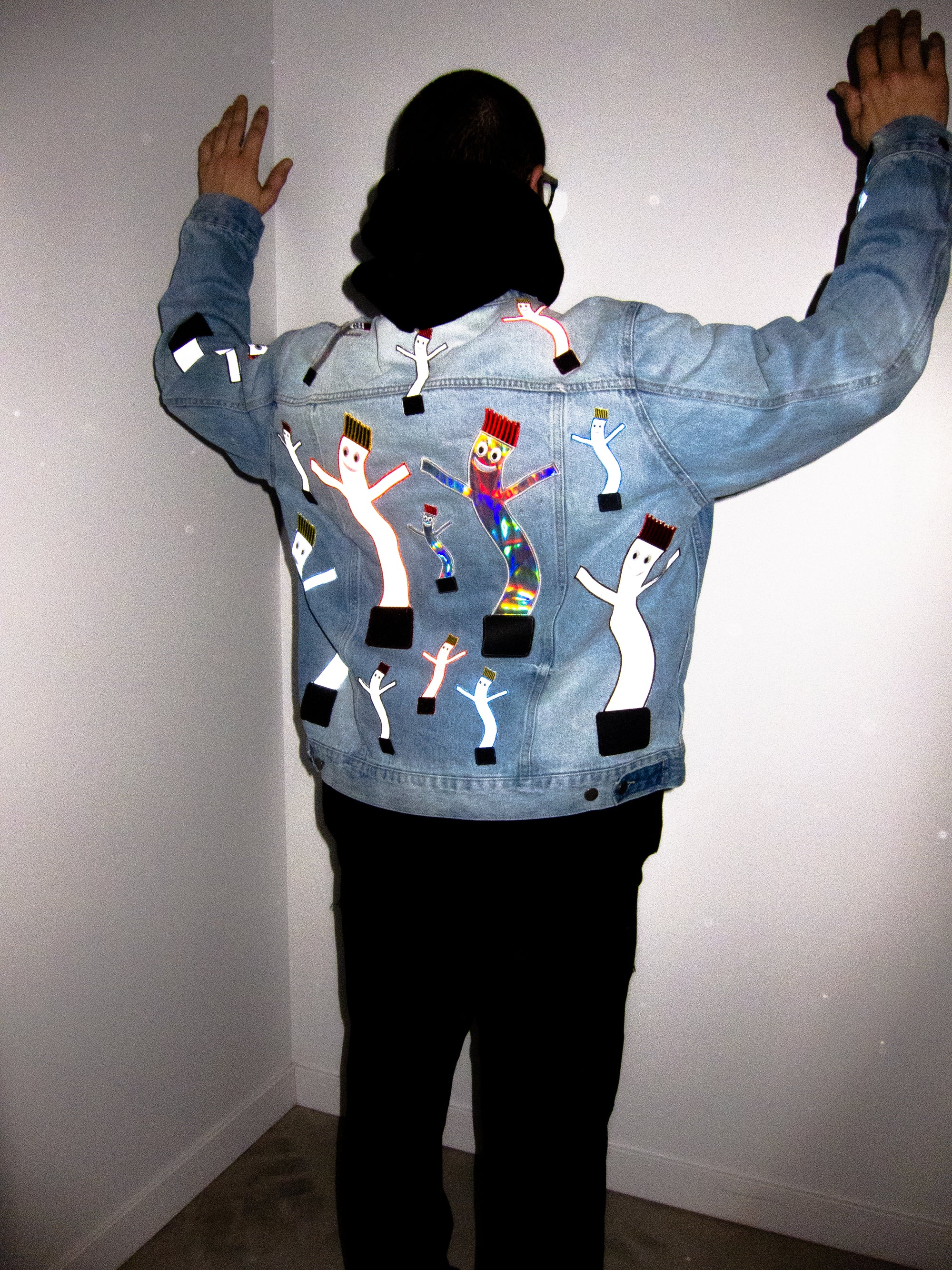 "Wacky Wavy" Patch - 3M Reflective